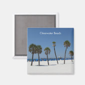 Clearwater Beach, Floride Magnet (Recto/Verso)