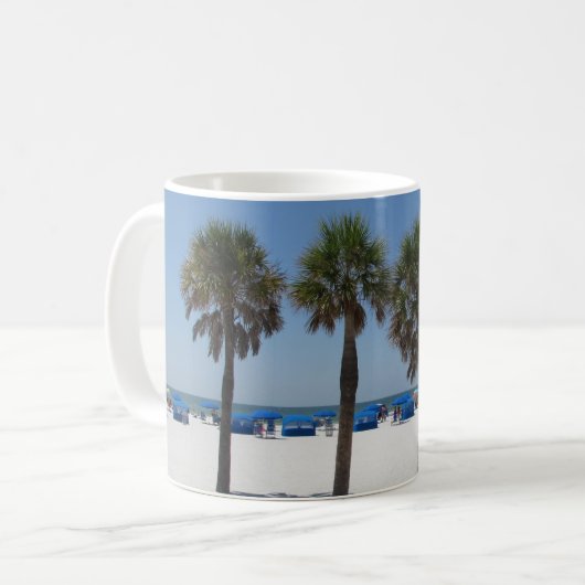 Clearwater Beach, Floride Mug (Devant gauche)