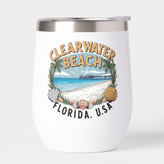 Clearwater Beach Retro Vignette (Gauche)