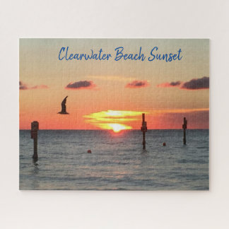 Clearwater Beach Sunset Jigzaag Puzzle Legpuzzel