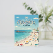 Clearwater Beach VS Briefkaart (Staand voorkant)