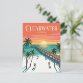Clearwater Beach VS Briefkaart (Staand voorkant)
