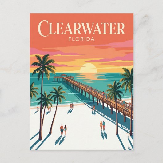 Clearwater Beach VS Briefkaart (Voorkant)
