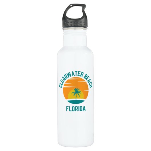 Clearwater Beach Water Bottle Waterfles (Voorkant)