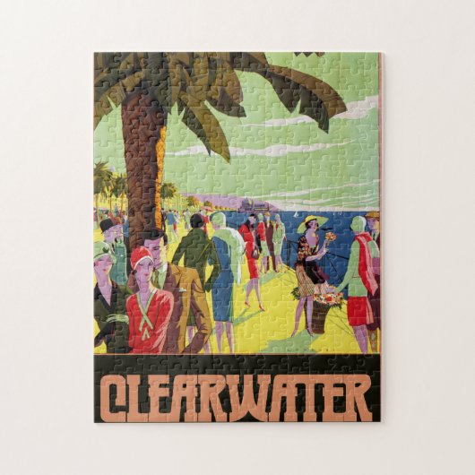 Clearwater Florida Legpuzzel (Verticaal)