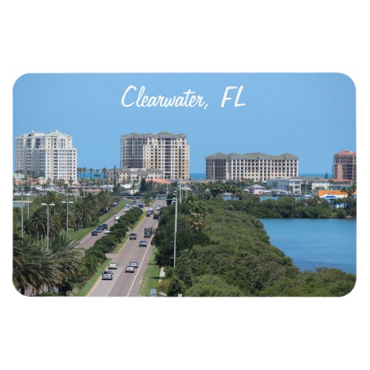 Clearwater Florida magneet (Horizontaal)