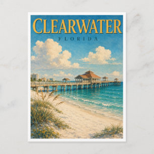 Clearwater Florida Pier 60 GeoSaga Briefkaart
