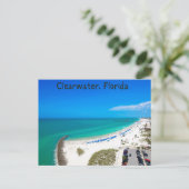 Clearwater Florida Souvenir Briefkaart (Staand voorkant)