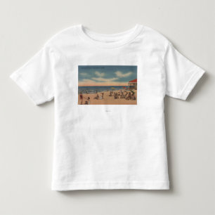 Clearwater, Florida - Uitzicht van het ridderstran Kinder Shirts
