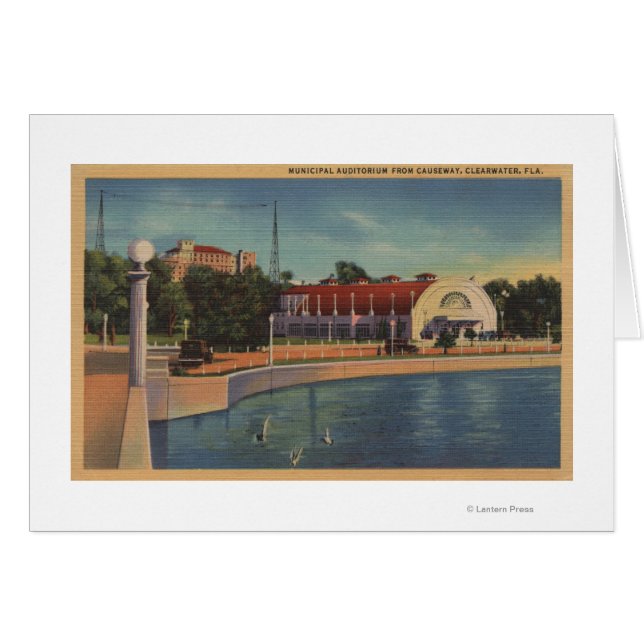 Clearwater, Florida - Uitzicht van Municipal (Voorkant Horizontaal)