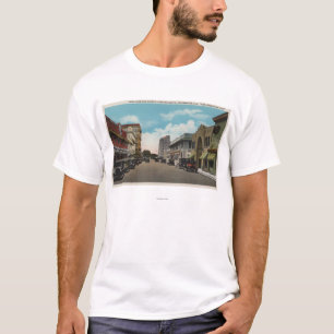Clearwater, Florida - Zuid-Uitzicht van Ft. Harris T-shirt