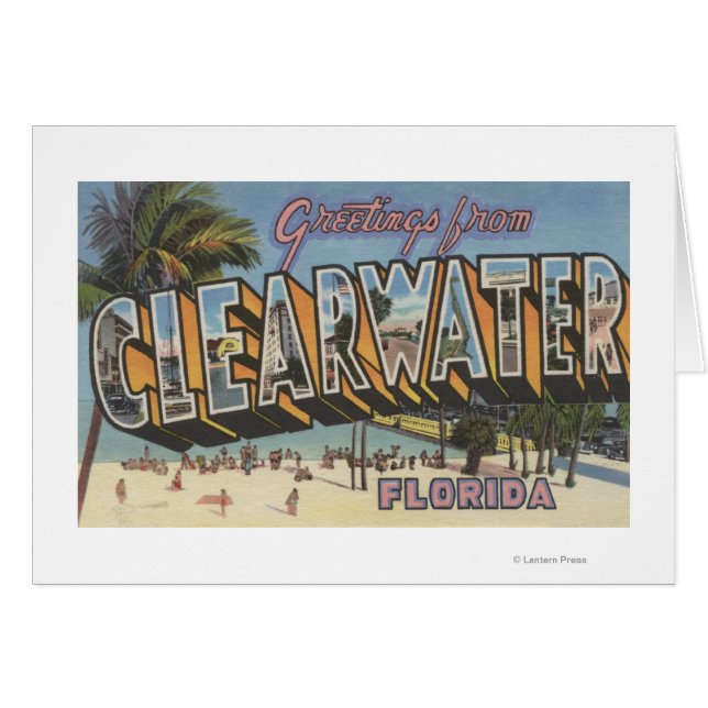 Clearwater, Floride - Grandes Lettres Scènes 2 (Devant horizontal)