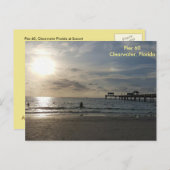 Clearwater Pier Briefkaart (Voorkant / Achterkant)