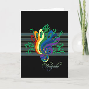 Clef Bouquet Bedankt in het Portugees