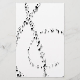 Clef notes briefpapier