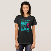 Cleft Palate Lip Dad Hero Strong Awareness T-shirt (Voorkant volledig)