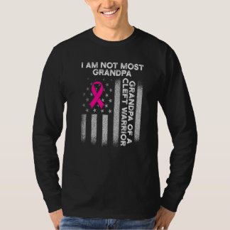 Cleft Palate Lip Meest opa Sterk bewustzijn 1 T-shirt