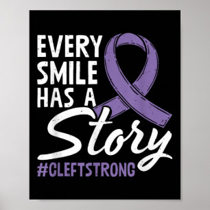Cleft Sterke Cleft Warrior Craniofacial Awar Poster