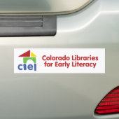 CLEL Logo Bumpersticker (Op auto)