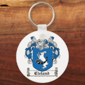 Cleland Family Crest Sleutelhanger (Voorkant)