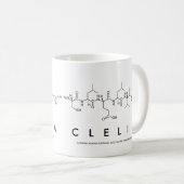 Clelia peptide nom mug (Devant droit)