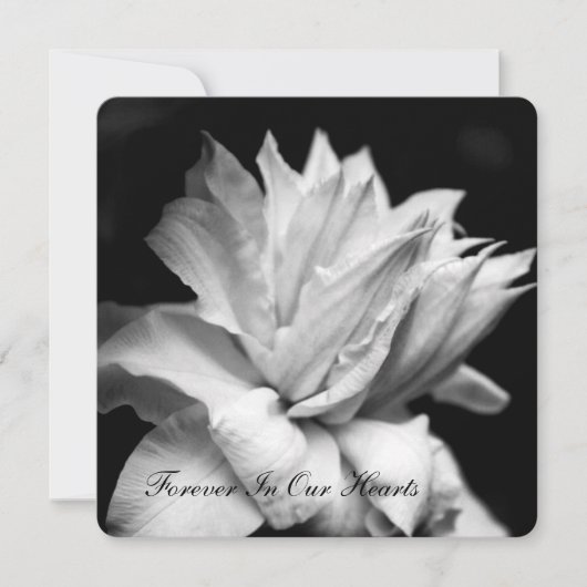 Clematis 1b begrafenismonument kaart (Voorkant)