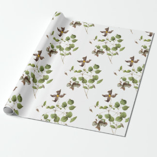 Clematis Bloem Patroon Cadeaupapier