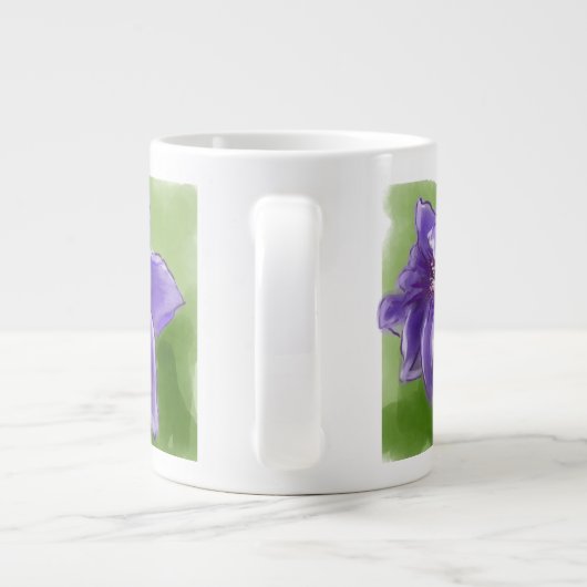 Clematis Extra Grote Beker (Achterkant)