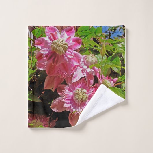 Clematis Joséphine Lavage (Gant de toilette)