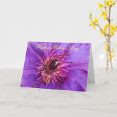 CLEMATIS KAART (Gele Bloem)