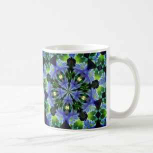 Clematis Kaleidoscope Flower Art Koffiemok