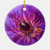 CLEMATIS KERAMISCH ORNAMENT (Achterkant)