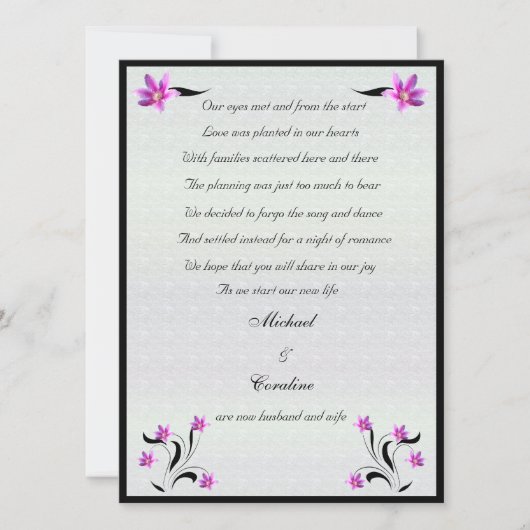 Clematis over de aankondiging van de Stoney Path D (Voorkant)