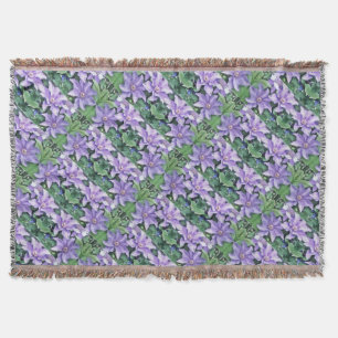 Clematis Paars Deken