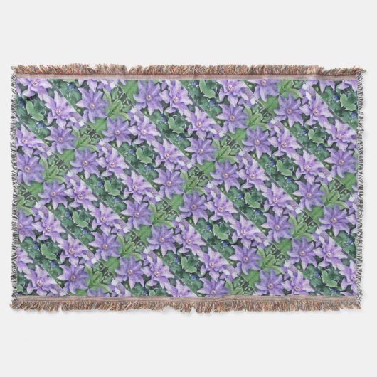 Clematis Paars Deken (Voorkant)