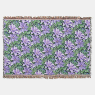 Clematis Paars Deken