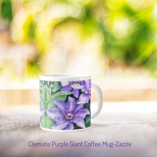Clematis Paars Extra Grote Beker