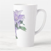 Clematis Paars Latte Mok (Rechts)