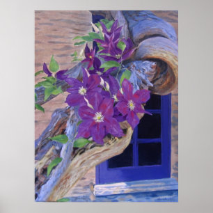 clematis poster/druk poster