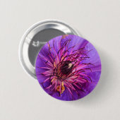CLEMATIS RONDE BUTTON 5,7 CM (Voorkant /achterkant)