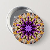 CLEMATIS RONDE BUTTON 7,6 CM (Voorkant /achterkant)