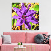 CLEMATIS-STROOM CANVAS AFDRUK (Insitu (Woonkamer))