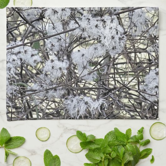 CLEMATIS THEEDOEK (Gevouwen)