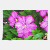 Clematis Theedoek (Horizontaal)