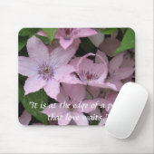 Clematis Unfurled Mousepad Muismat (Met muis)