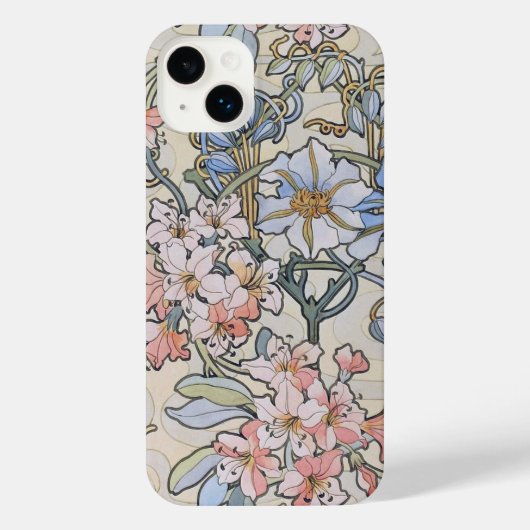 Clematis Vin Florant Alphonse Mucha (Verso)