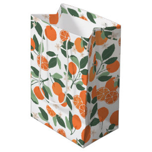Clementine Baby shower Gift Bag Medium Cadeauzakje