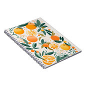 Clementine mandarine notitieboek (Rechterzijde)