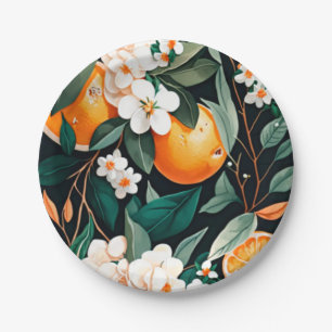 Clementine Mandarine Papieren Bordje