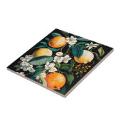 Clementine Mandarine Square Tegeltje (Zijkant)